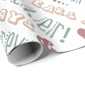 Cute 20th Wedding Jubileum Cadeaupapier (Rol Hoek)