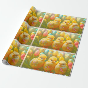 Cute 3 Paaskip Collectie Cadeaupapier