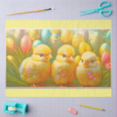 Cute 3 Paaskip Collectie Tissuepapier (Craft)