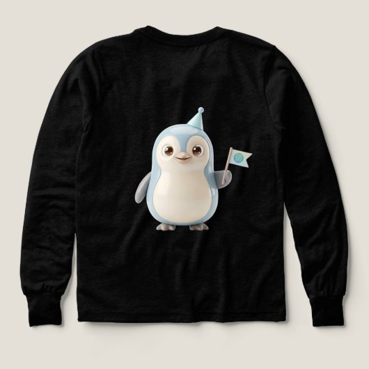 Cute 3D Penguin Design for Penguin Lovers (Motif dos)
