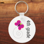 Cute 4th Grade Sleutelhanger (Voorkant)