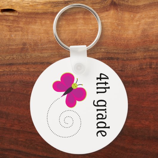 Cute 4th Grade Sleutelhanger (Voorkant)