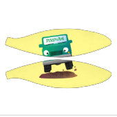 Cute 4X4 terreinwagen cartoon Basketbal (Panelen)