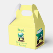 Cute 4X4 terreinwagen cartoon Bedankdoosjes (Achterkant)