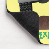 Cute 4X4 terreinwagen cartoon Muismat (Hoek)