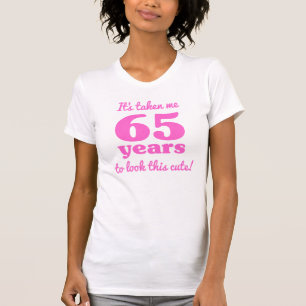 Cute 65th Birthday for Women T-shirt