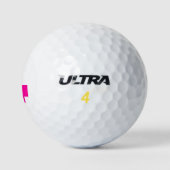 Cute 8 Bit Pixel Bow Golfballen (Logo)