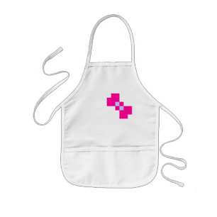Cute 8 Bit Pixel Bow Kinder Schort