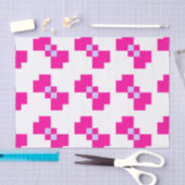 Cute 8 Bit Pixel Bow Tissuepapier (Craft)