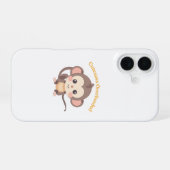 Cute à gogo : Coque Iphone 16 Singe (Verso Horizontal)