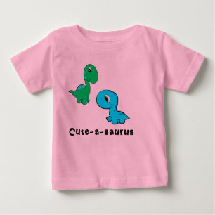 Cute-a-saurus schattige dinosaurusshirt