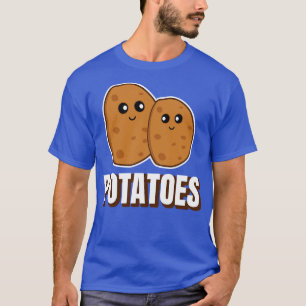 Cute aardappelen t-shirt