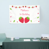 Cute aardbery Berry Sweet Birthday Spandoek (Beurs)