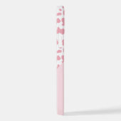 Cute Aardbery Koe and Spots Pattern iPhone Hoesje (Rechterkant)