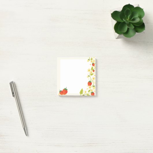 Cute aardbery memo note pads (Kantoor)