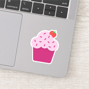 Cute aardbery Shortcake Sticker