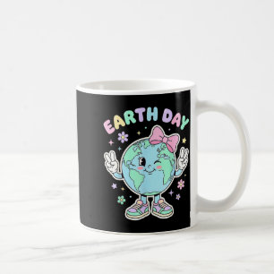 Cute aarde dag shirts voor meisjes kids peuter sav koffiemok