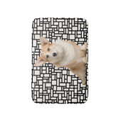 Cute Abstracte Corgi Badmat (Voorkant Verticaal)
