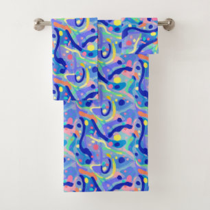 Cute Abstrait Pastel Neon Motif répétitif