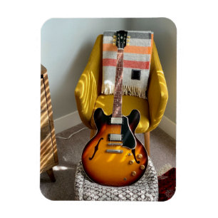 Cute Acoustic Guitar Magneet