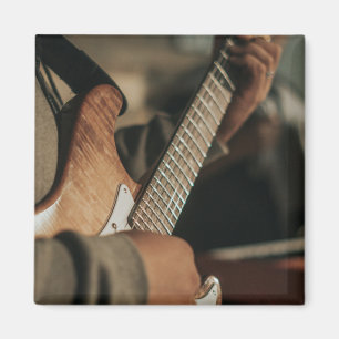 Cute Acoustic Guitar Magneet