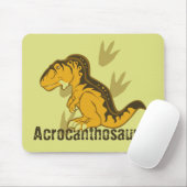 Cute Acrocanthosaurus Muismat (Met muis)