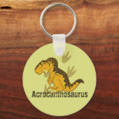 Cute Acrocanthosaurus Sleutelhanger (Voorkant)