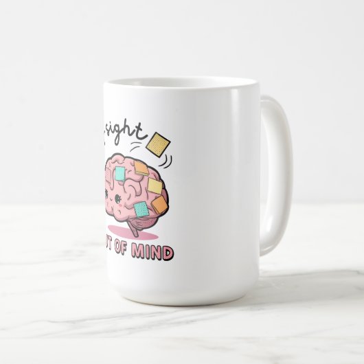 Cute ADHD Brain Mug (Devant droit)