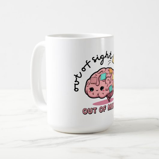 Cute ADHD Brain Mug (Devant gauche)