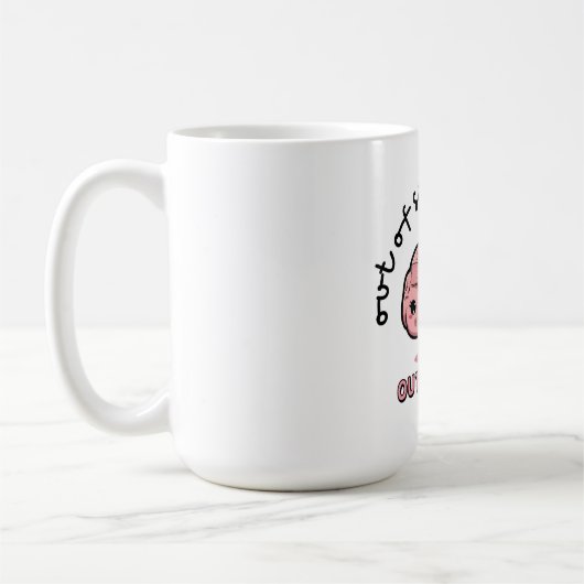 Cute ADHD Brain Mug (Gauche)