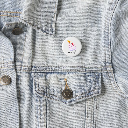 Cute af Button (In situ)