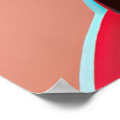 CUTE AFRO SNOEP GIRL POSTER (Hoek)