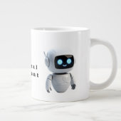 Cute AI Robot Coffee Mug - Tech Inspired Future Bu (Droite)