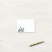 Cute Alaska Lupin Wildflower Post Post-it® Notes (Op bureau)
