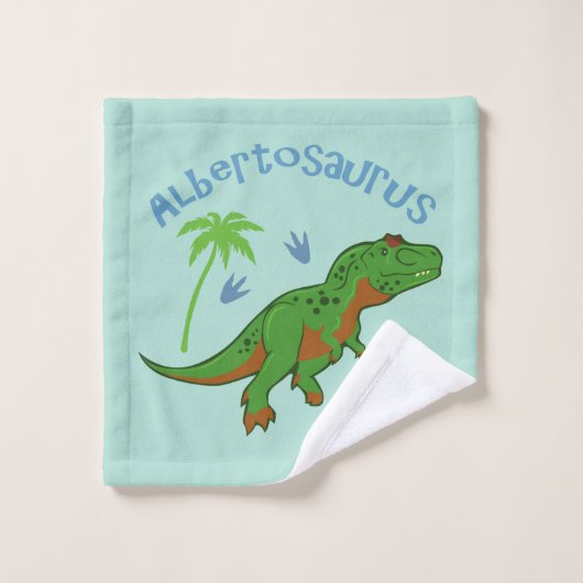 Cute Albertosaurus Washandje (Wasdoekje)
