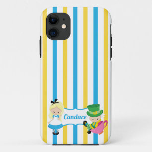 Cute Alice in Wonderland Book Lover iPhone 11 Hoesje