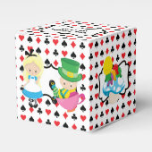 Cute Alice in Wonderland - Kinderen van Birthday P Bedankdoosjes (Voorkant Zijde)