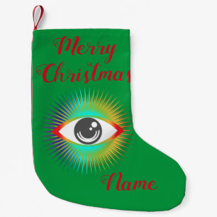 Cute Alien Eye Thunder_Cove Kleine Kerstsok