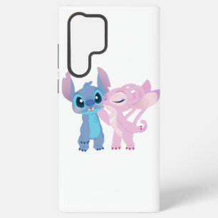 Cute Alien Koppel Zoenende Phonehoes Samsung Galaxy Hoesje