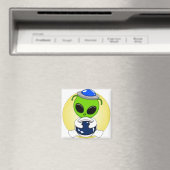 Cute Alien Magneet (Insitu (Vaatwasser))