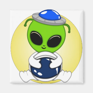 Cute Alien Magneet