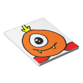 Cute Alien Notitieblok (Schuin)