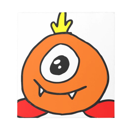 Cute Alien Notitieblok (Voorkant)