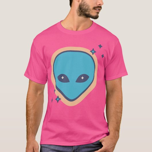 Cute Alien T-shirt (Voorkant)