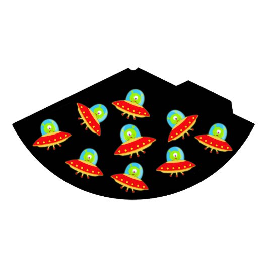 Cute Aliens UFO Birthday Party Feesthoedjes (Voorkant)