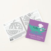 Cute Alligator Baker Recipe Kinder Notitieboek (Binnen)
