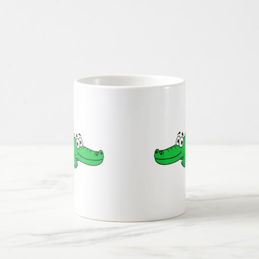 Cute Alligator café Mug (Centre)