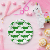  Cute Alligator Drawing Papieren Bordje (Feest)