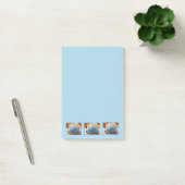 Cute Alpaca Baby in Blue Post-it® Notes (Kantoor)