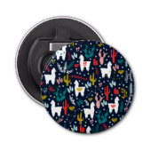 Cute Alpaca Button Flesopener (Voorkant)